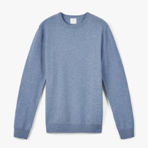 Suéter de punto de algodón estándar para hombre, con hombros caídos, transpirable, holgado, de invierno, de alta calidad, antiencogimiento, de secado rápido - Product Image 3