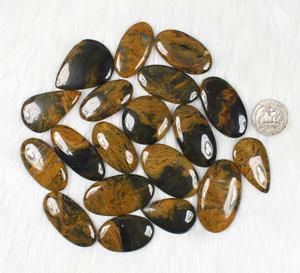 Nouvelle arrivée naturel Pietersite mélange forme lisse haute poli Cabochon pierre précieuse en vrac pour la fabrication d'acier moins de bijoux en acier - Product Image 4