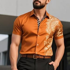 Nuevas camisas de alta calidad para hombre, camisas de manga larga de diseño elegante, camisas casuales con estampado de sublimación de tendencia superior - Product Image 1