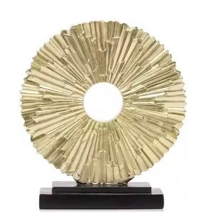 <b>Modern</b> Metal <b>Sculpture</b> Heart Shaped Antique Finishing Heart Design High Quality <b>Sculptures</b> for Home Table Decoration - Product Image 5