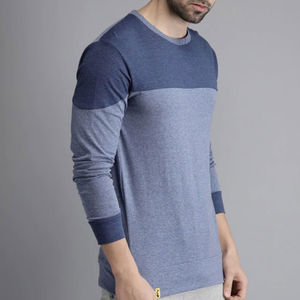 Camiseta de Manga Larga para Hombre, Transpirable, de Bajo Precio, 2026, con Logotipo Personalizado Impreso - Product Image 3