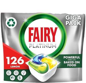 Fairy Platinum Todo en Uno Lavavajillas Tabletas, Regular, 51 Tabletas - Product Image 1