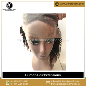 Vente dans le monde entier de perruques de cheveux humains frontaux bouclés profonds de qualité supérieure de haute qualité disponibles en vrac - Product Image 5