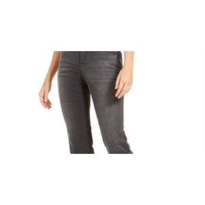 Jeans Finity Bootcut de Corte Curvo para Mujer, Talla 4, Color Negro, Estilo Lavable, Marca INC International Concepts - Product Image 2