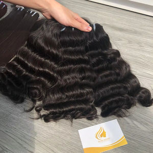 Cheveux vierges vietnamiens bruts prix de gros paquets de vagues naturelles tissage de cheveux non-remy toutes les couleurs 100g qualité supérieure - Product Image 1