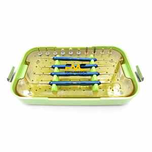 Kit de Elevación de Seno Maxilar Dental Manual de Acero Avanzado, Brocas Laterales, Topes de Profundidad e Instrumentos de Elevación para Cirugía de Implantes - Product Image 5