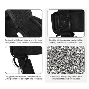 Best Quality Weightlifting Head Harness Professional Weightlifting Head Harness <b>Neck</b> Gym Trainer Wholesale Price - Product Image 5