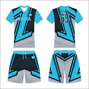 Professional Design Men's Soccer Jersey Set Custom New <b>Model</b> with Latest Designs 100% Polyester Professional Uniform - Product Image 4