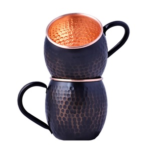 Drinkware Moscow Mule <b>Copper</b> Large Drinking <b>Mugs</b> Classic Design Hammered Drink Ware <b>Copper</b> <b>Mug</b> Handmade - Product Image 2