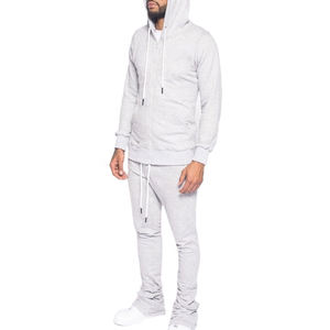 Vêtements de rue pour hommes avec logo personnalisé, pantalon de jogging empilé, ensemble de 2 pièces, survêtements, ensembles de jogging pour hommes, vêtements d'extérieur, survêtement - Product Image 6