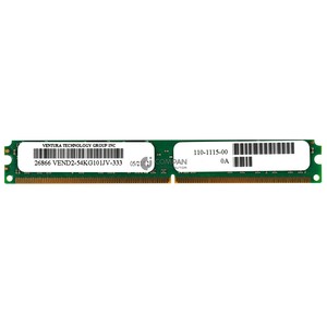 110-1115-00 LP EMC <strong>MEMORY</strong> 1GB PC2-3200R <strong>DDR2</strong> LOW PROFILE 110-1115-00 LP - - Product Image 2