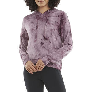 Filles Tie Dye Hoodies Sweatshirts Loose Casual Manches Longues Pull À Capuche Avec Poches Femmes Tie Dye Hoodies À Vendre - Product Image 3