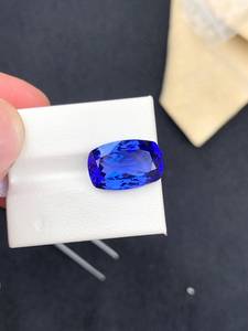 Aguamarina de Calidad AA+ 100% Creada en Laboratorio, Corte Pera, Grado Superior, Gema Azul Suelta para Joyería de Alta Gama, Tratada con Calor - Product Image 3