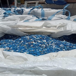 Recylcled Premium HDPE Blue Drum Regrind/Flocons HDPE à vendre | Matériau HDPE recyclé de haute qualité - Product Image 4