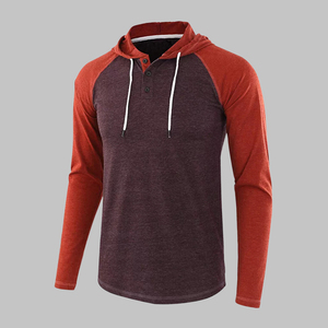 Nouveauté, style actuel, sweat-shirts en molleton de coton à couleur unie, lavage à la pierre, personnalisable - Product Image 4