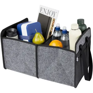 Organizador de Auto Sostenible de Fieltro GRS con Accesorios para Gestión de Cables - Product Image 2