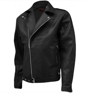 La mejor nueva chaqueta de cuero personalizada para hombre, venta al por mayor, chaquetas clásicas informales de cuero auténtico, chaqueta de cuero duradera - Product Image 4