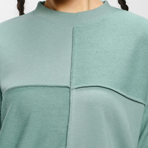 Sudadera de Cuello Redondo para Mujer, Talla XS, de Lujo, Invierno, Tejido Acanalado, con Logotipo Personalizado Bordado, Informal, 100% Algodón, Superventas - Product Image 5