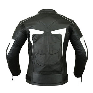 Chaquetas de Motocicleta de Cuero Transpirable para Hombre de Alta Calidad y Bajo Precio, Diseño Único con Contraste de Color - Product Image 2