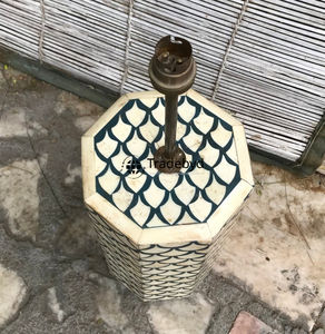 Lámpara de Incrustaciones de Hueso Premium, Lámpara de Mesa de Diseño Hecha a Mano para Sala de Estar, Dormitorio y Decoración de Hoteles, Tradebyd - Product Image 5