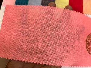 Micon 58 <b>Cotton</b> <b>Linen</b> <b>Fabric</b> Starch Finish Plain Woven Textile for Premium Shirts also now in Budgeted price range - Product Image 2
