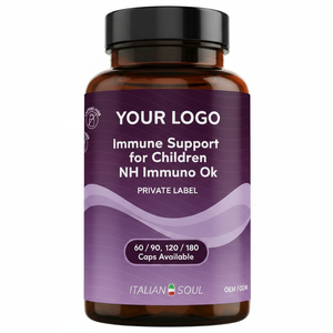 Complément alimentaire NH Immuno Ok 200 ml, sirop pour soutenir l'immunité des enfants, fabriqué en Italie, RedMoringa, marque privée, soin nasal optimal - Product Image 2