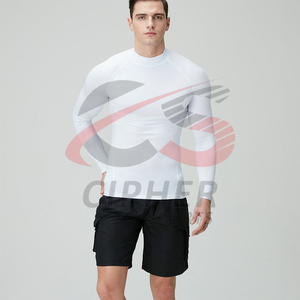 Hot Bán Người Đàn Ông Tùy Chỉnh Kích Thước Thoải Mái Nén Tập Thể Dục Nén Áo Sơ Mi Phong Cách Mới Thiết Kế Nén Áo Sơ Mi Cho Nam Giới - Product Image 6