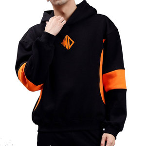 Sweatshirts unis épais surdimensionnés en molleton de coton 350 400 480 Gsm personnalisés - Product Image 1