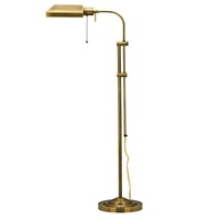 Lampadaire moderne en métal, best-seller, avec abat-jour en tissu, lumière LED, hauteur réglable, intensité variable, pour la décoration intérieure et les hôtels