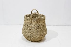 Panier de rangement pliable et imperméable écologique moderne et cube |   Rangement de vêtements en tissu de coton et de lin robuste et pliable - Product Image 3