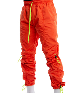 กางเกงโอเวอร์ไซส์สำหรับผู้ชายกางเกงโอเวอร์ไซส์แบบถักลายสำหรับผู้ชายกางเกงผ้าทอป้องกันยับออกแบบได้ตามที่ต้องการสินค้ามาใหม่ระบายอากาศ - Product Image 1