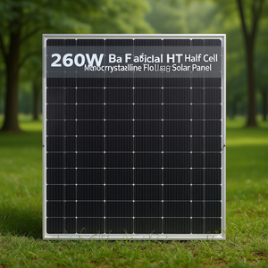 Panneau solaire monocristallin pliable HJT bifacial 260W à demi-cellules - Product Image 3