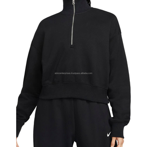 Sudadera deportiva con cremallera personalizada para mujer, nuevo estilo, sudadera holgada de manga larga, camiseta de Yoga transpirable - Product Image 1
