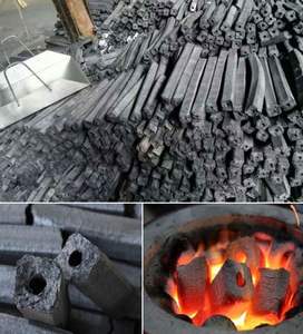 Vietnam sciure de bois BBQ charbon de bois de haute qualité longue durée de combustion sciure de bois bâtons Barbecue charbon de bois - Product Image 5