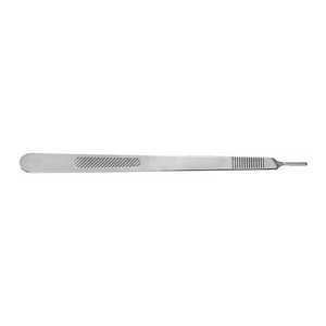 Micro lames en acier inoxydable de haute qualité poignées de scalpel rondes Scalpel chirurgical manuel avec poignée confortable de qualité supérieure - Product Image 1