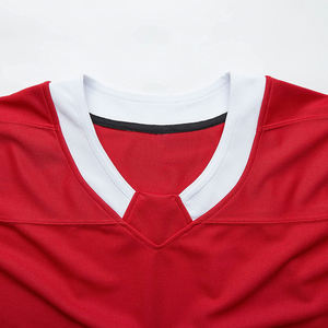 Alta calidad hombres mujeres voleibol entrenamiento Jersey conjunto en blanco transpirable equipo hockey sobre hielo uniforme baloncesto Jersey - Product Image 3