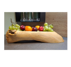 Tazón de fruta de masa de madera, decoración Ovalada para el hogar, velas de frutas, nuevo diseño, precio al por mayor con tamaño personalizado - Product Image 5
