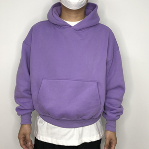Hoodie Homme Personnalisé Haut de Gamme, Délavé à l'Acide, Coupe Ample, Broderie, Tissu Épais, Respirant, Séchage Rapide, Style Streetwear Hiver - Product Image 1