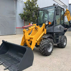 Retroexcavadora remolcable Caterpillar 428F2 usada de alta calidad, excelente para industrias agrícolas con bomba de motor central - Product Image 1