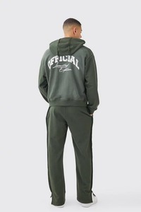 Pantalon de survêtement avec logo personnalisé de haute qualité en coton polaire pour hommes en vrac et en gros - Product Image 5