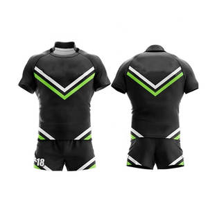 Prix d'usine en gros Uniformes de rugby pour hommes Fabricant de haute qualité Conception personnalisée pour les uniformes de rugby d'entraînement - Product Image 4
