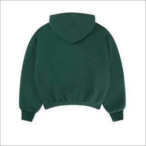 Sweat-shirt à capuche surdimensionné de haute qualité 500 g/m², logo personnalisé, uni, noir, lourd, coupe ample pour homme, sweat-shirt unisexe - Product Image 6