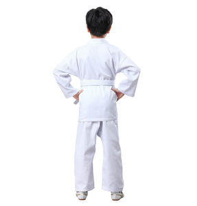 Conjunto de Uniforme de Karate Ligero, Transpirable y Duradero para Adultos, Unisex, Cinturón Elástico, Entrenamiento de Artes Marciales, Karate, Judo, BJJ - Product Image 4