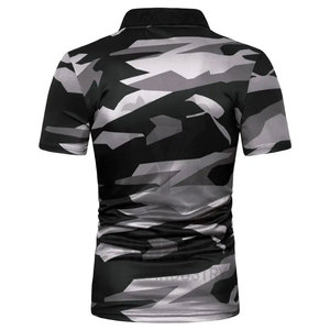 Chemise de golf pour homme à séchage rapide personnalisée, tricotée en coton/bambou/élasthanne, haute qualité, manches courtes, respirante, anti-plis - Product Image 3