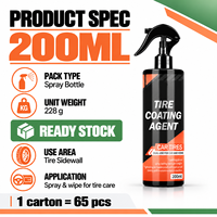 X9 Spray de brillance pour pneus, Revitalisant silicone haute brillance pour pneus, Agent de revêtement pour pneus pour l'entretien automobile, Vente en gros