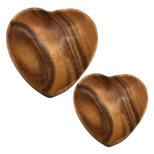 Nouveaux bols de service à salade de fruits en bois naturel faits à la main OEM personnalisé moderne stockage alimentaire bol à riz en bois - Product Image 5