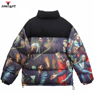 Meilleure vente conception populaire dernière conception qualité haute coupe-vent veste de pluie imperméable veste de neige veste Puffer Made in Pakistan - Product Image 2
