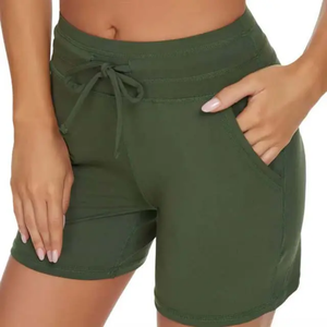 Nouvel arrivage Short d'entraînement de gym pour femmes de haute qualité Logo personnalisé Taille haute Scrunch Butt avec design respirant sans couture - Product Image 3