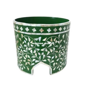 Wooden Cake Stand <b>White</b> Powder Coated Premium Quality Set Of Two Handmade Hot Selling Classic Stylish Designer Wooden Cake Stand - Product Image 4