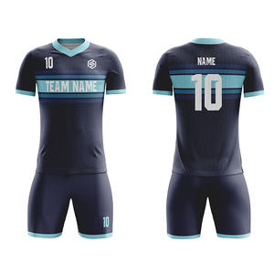 Proveedor de Uniformes de Fútbol Personalizados con Logotipo 100% Poliéster en Pakistán / Nueva Llegada, Uniformes de Fútbol Más Vendidos - Product Image 2